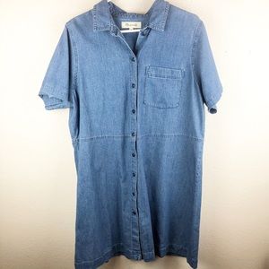 Madewell denim dress size XXL
